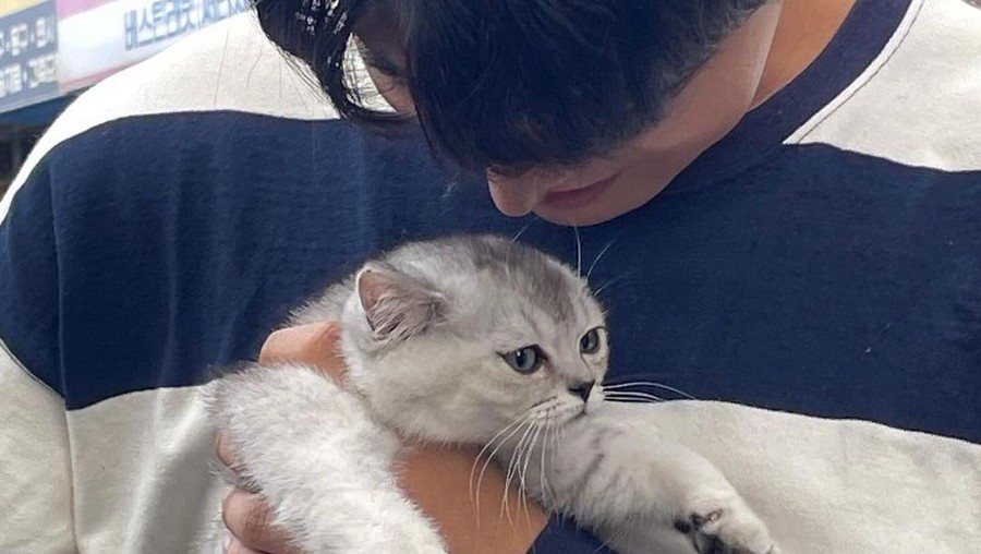 Ryeoun unggah foto bersama kucing