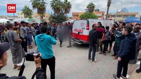 VIDEO: Serangan Udara Israel Bombardir Kamp Al-Nuseirat Gaza Tengah