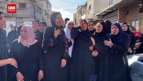 VIDEO: Pemakaman Massal Warga Sipil Korban Serangan Israel