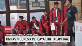 VIDEO: Timnas Indonesia Pede Hadapi Irak di Kualifikasi Piala Dunia