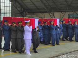 Empat Awak Super Tucano yang Gugur Dapat Kenaikan Pangkat Luar Biasa