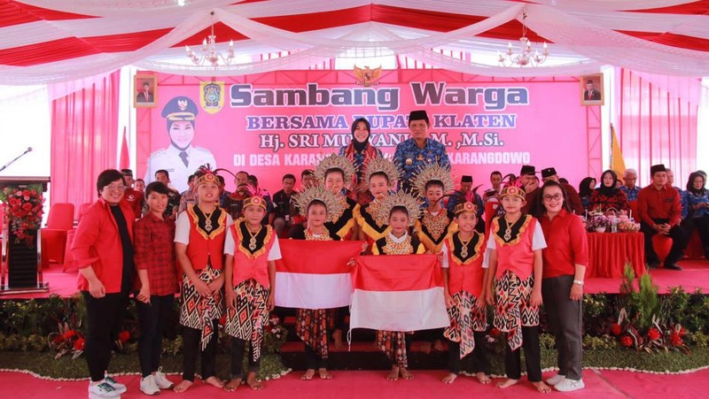Pemkab Klaten kembali menggelar kegiatan Sambang Warga 2023 di Desa Karangjoho, Kecamatan Karangdowo, Jum'at (17/11).