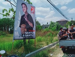 Baliho Kaesang Bawa Boneka Lolos Pembersihan Bawaslu Klaten, Kenapa?