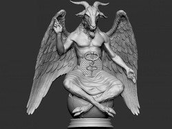 Sejarah Baphomet, Patung Pemuja Setan yang Jadi Viral di Konser Hindia