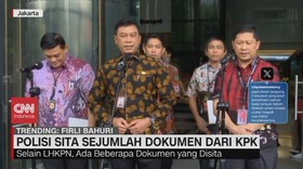 VIDEO: Polisi Sita Sejumlah Dokumen Dari KPK