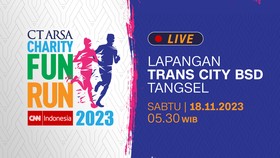 Link Live Streaming CT Arsa Fun Run 2023 dan Pemecahan Rekor MURI
