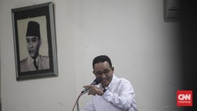 Anies Sindir Penurunan Kepercayaan Rakyat di Deklarasi Pemilu Damai