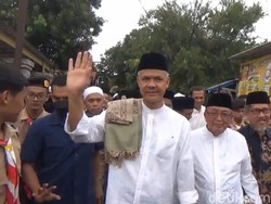 Sambangi Pesantren di Purwakarta, Ganjar: Kalau di Pondok Didoain