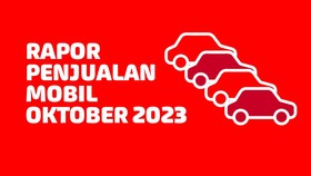 INFOGRAFIS: Rapor Penjualan Mobil Oktober 2023