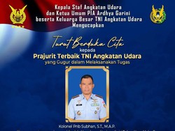 Profil Kolonel Subhan yang Gugur Saat Pesawat Super Tucano Jatuh di Pasuruan