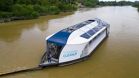 Mengintip Interceptor, Kapal Pembersih Sungai Hasil Hibah Coldplay
