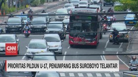 VIDEO: Prioritas Pildun U-17, Penumpang Bus Suroboyo Terlantar