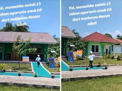 Viral Wanita Rawat Anak Suami dari Istri ke-2, Ditinggal Ibunya karena Difabel