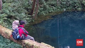 Menelusuri Jalur Baru Gunung Masurai, Rute 'Manja' ke Telaga Biru