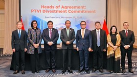 Jokowi Hadiri Penandatanganan Divestasi Saham Vale dan MIND ID