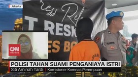 VIDEO: Polisi Tahan Suami Penganiaya