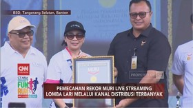 VIDEO: Pemecahan Rekor MURI Race CT Arsa Fun Run 2023