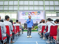 Sosialisasi Germas, Waka MPR Ingatkan Pentingnya Jaga Kesehatan Tubuh