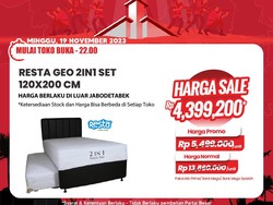 Kaum Rebahan Merapat! Tempat Tidur Diskon Gede di Transmart Full Day Sale