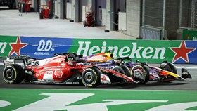 Hasil F1 GP Las Vegas: Verstappen Menang Balapan Sengit