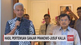 VIEO: Hasil Pertemuan Ganjar Pranowo dan JK