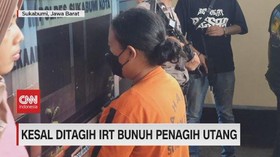 VIDEO: Kesal Ditagih, IRT Bunuh Penagih Utang