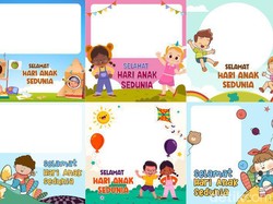 25 Link Twibbon Hari Anak Sedunia 2023 Gratis untuk 20 November