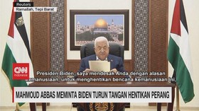 VIEO: Mahmoud Abbas Meminta Biden Turun Tangan Hentikan Perang