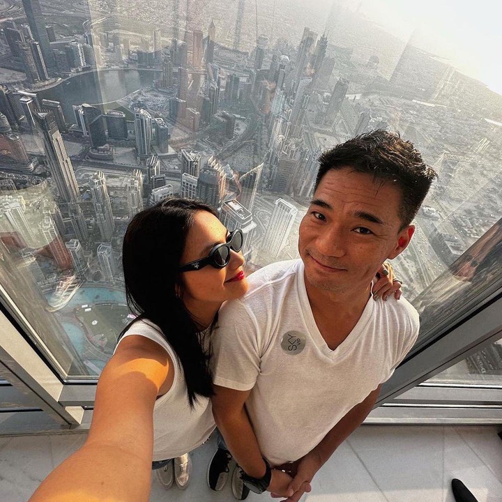 <p>Pemain sinetron Rini Yulianti memiliki kisah asmara dengan pria beda negara. Perempuan 38 tahun ini mengarungi bahtera rumah tangga bersama pria asal Korea Selatan bernama Michael Andrew Ha. (Foto: Instagram@riniyulianti)</p>