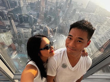 5 Potret Rini Yulianti dan Suami Korea yang Terpaut Usia 11 Tahun
