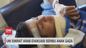 VIDEO: Uni Emirat Arab Evakuasi Seribu Anak Gaza