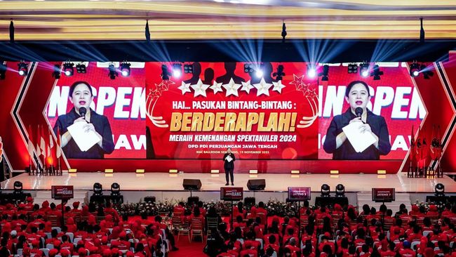 Puan Beri Arahan KomandanTe Se-Jateng: Banteng PDIP Tak Ciut Ancaman