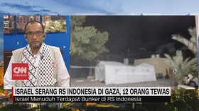 VIDEO: Israel Serang RS Indonesia di Gaza, 12 Orang Tewas