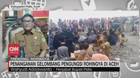 VIDEO: Penanganan Gelombang Pengungsi Rohingya di Aceh