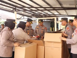 Polres Malang Kumpulkan Paket Bantuan untuk Korban Konflik di Palestina