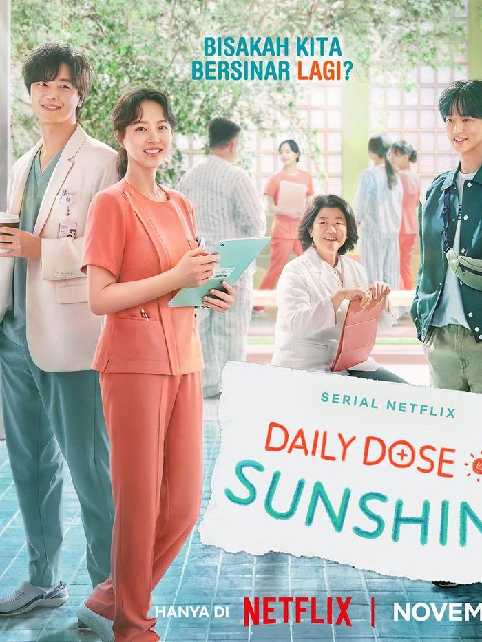 Daily Dose of Sunshine poster, played by Park Bo Young