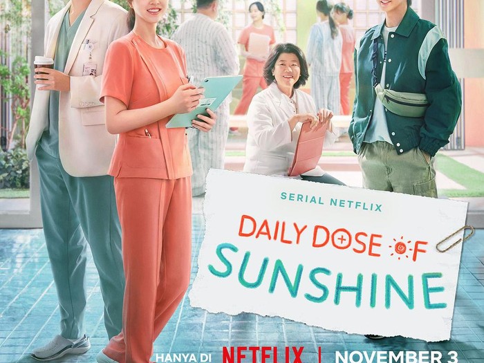 Poster Daily Dose of Sunshine yang Diperankan Park Bo Young
