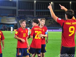 Marc Guiu Bawa Timnas Spanyol U-17 Menang 2-1 Atas Jepang