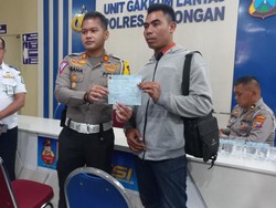 Polisi Beri 2 Sanksi untuk Sopir Bus di Lamongan yang Viral Ugal-ugalan