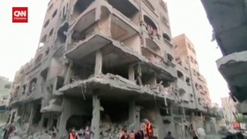 VIDEO: Sekolah PBB Hancur Kena Bom Israel Di Tal AL-Zaatar