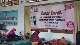 Donor Darah hingga Deteksi Kanker Jadi Rangkaian HUT ke-24 DWP Klaten