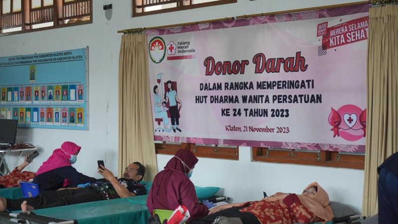 Menyambut usia ke-24, Dharma Wanita Persatuan (DWP) Kabupaten Klaten menyelenggarakan serangkaian kegiatan pada Selasa (21/11).