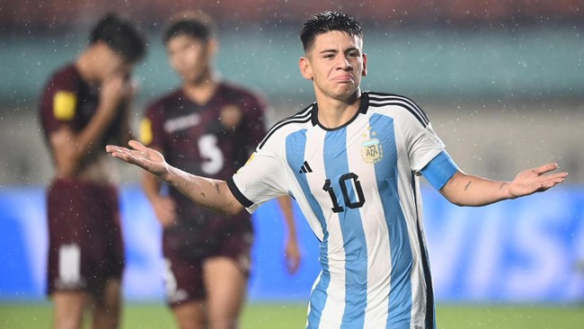 Bintang timnas Argentina U-17 di Piala Dunia U-17 2023 Claudio Echeverri memiliki nilai kontrak fantastis bersama River Plate