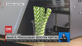VIDEO: Bahaya Penggunaan Sedotan Kertas - Healthpedia