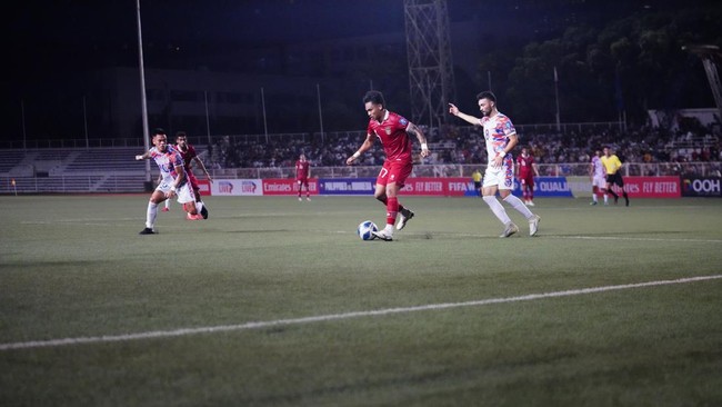 Pemain Timnas Indonesia Saddil Ramdani menyampaikan pesan kepada suporter usai Skuad Garuda bertandang ke Irak dan Filipina.