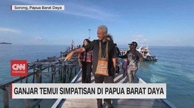 VIDEO: Ganjar Temui Simpatisan di Papua Barat Daya