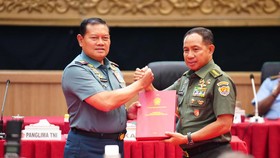 Pidato Pamit Panglima Yudo Jelang Agus Subiyanto Disahkan DPR