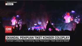 VIDEO: Skandal Penipuan Tiket Konser Coldplay