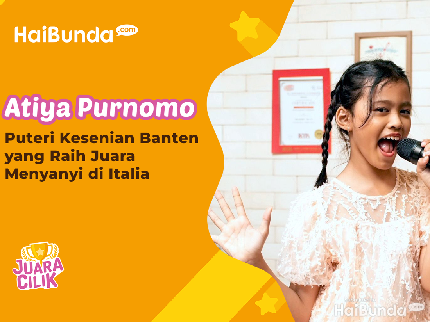 Atiya Purnomo, Puteri Kesenian Cilik Banten yang Raih Juara Menyanyi di Italia