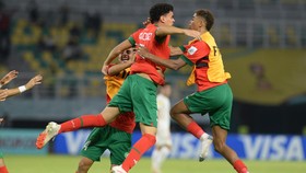 Maroko U-17 Pesta di Ruang Ganti GBT Usai Lolos Dramatis
